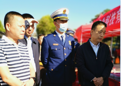 郑州维安绿色清洁科技有限公司参加河源市 2021 年新《安全生产法》 宣传周